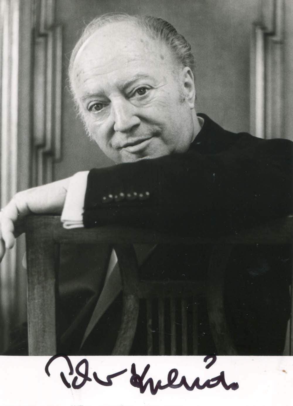 Kreuder, Peter autograph