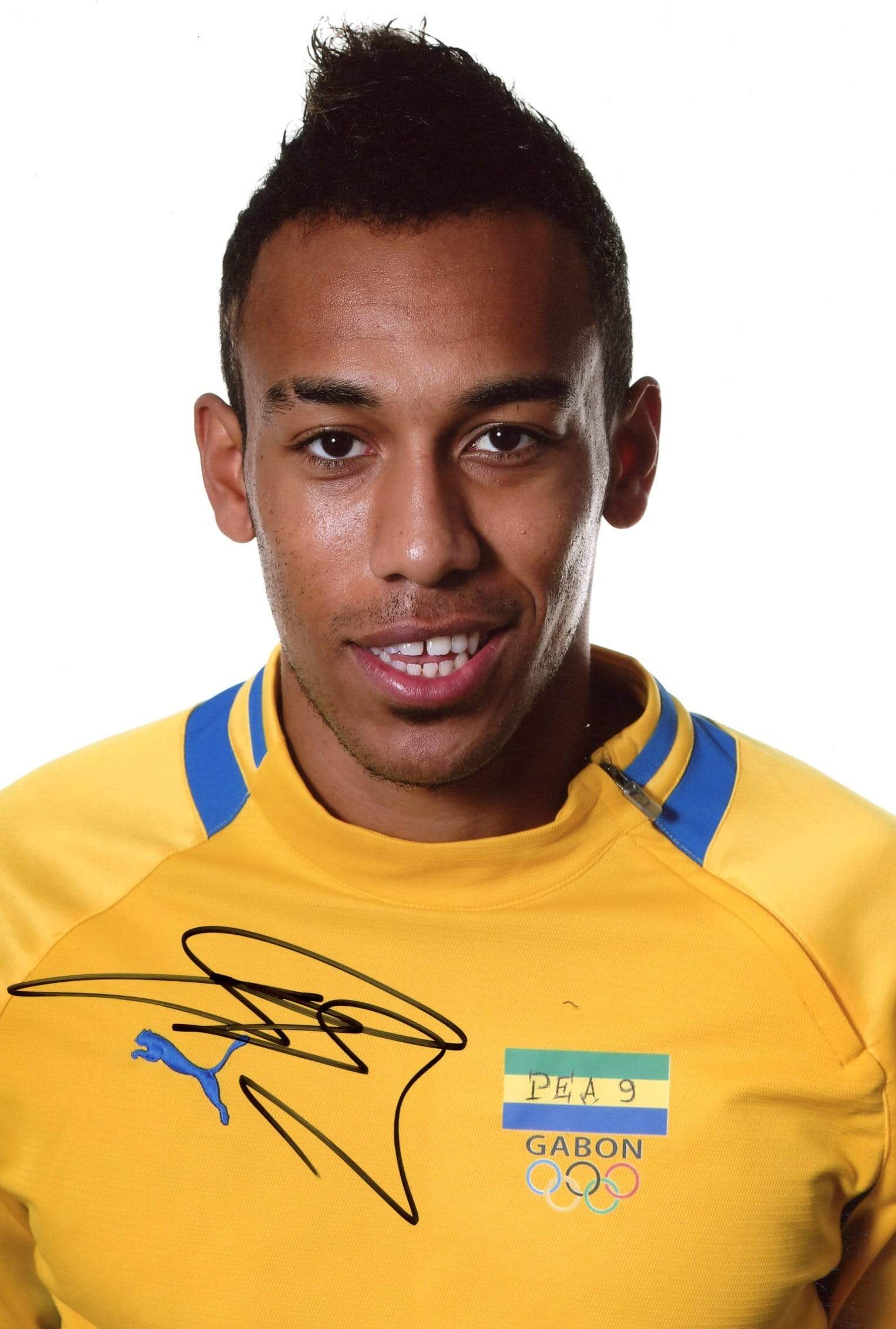 Aubameyang, Pierre-Emerick autograph