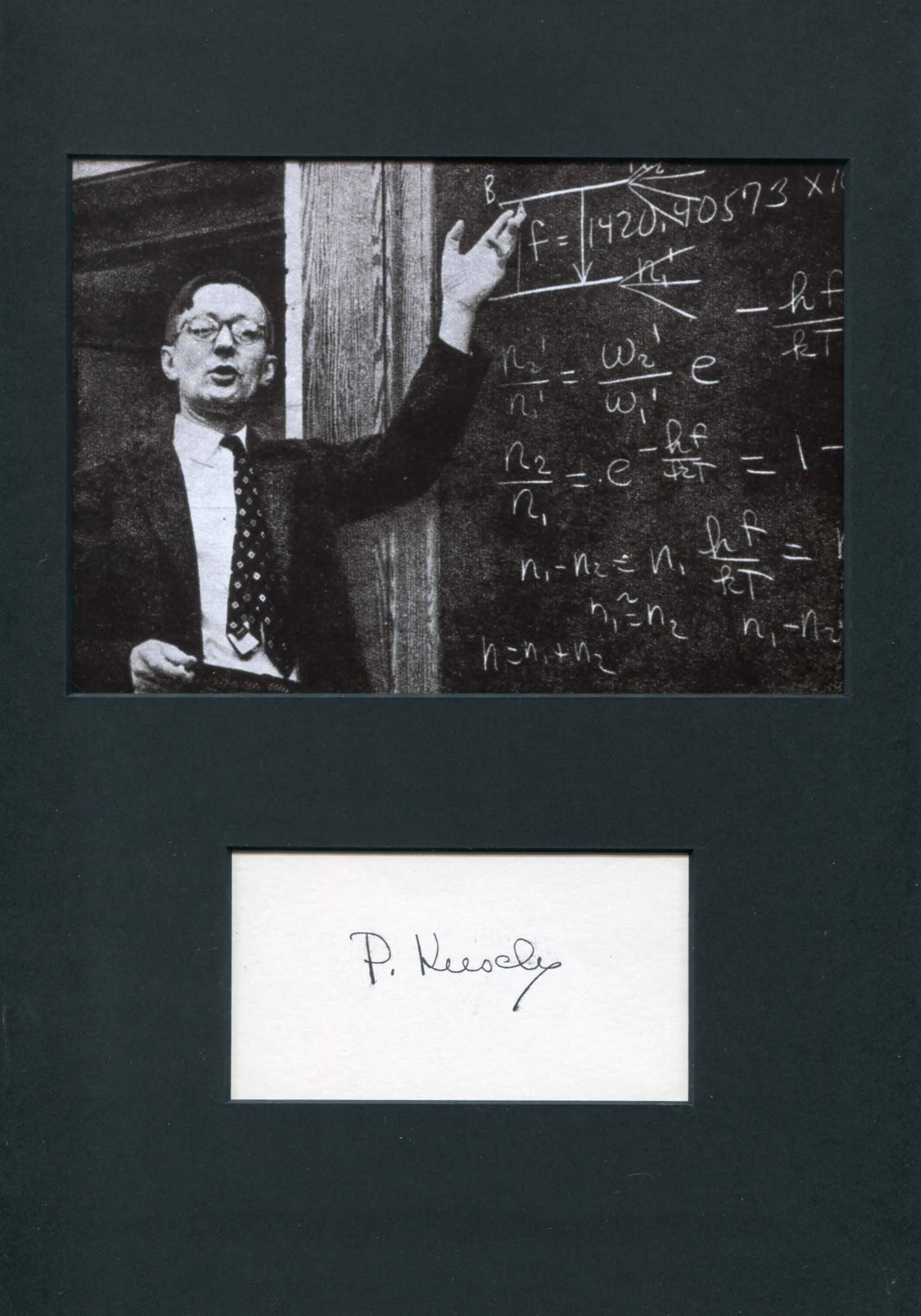 Kusch, Polykarp autograph