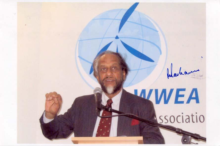 Rajendra Kumar Pachauri Autograph Autogramm | ID 6719627395221