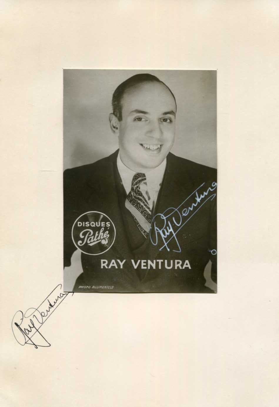 Raymond Ventura Autograph Autogramm | ID 7821613138069