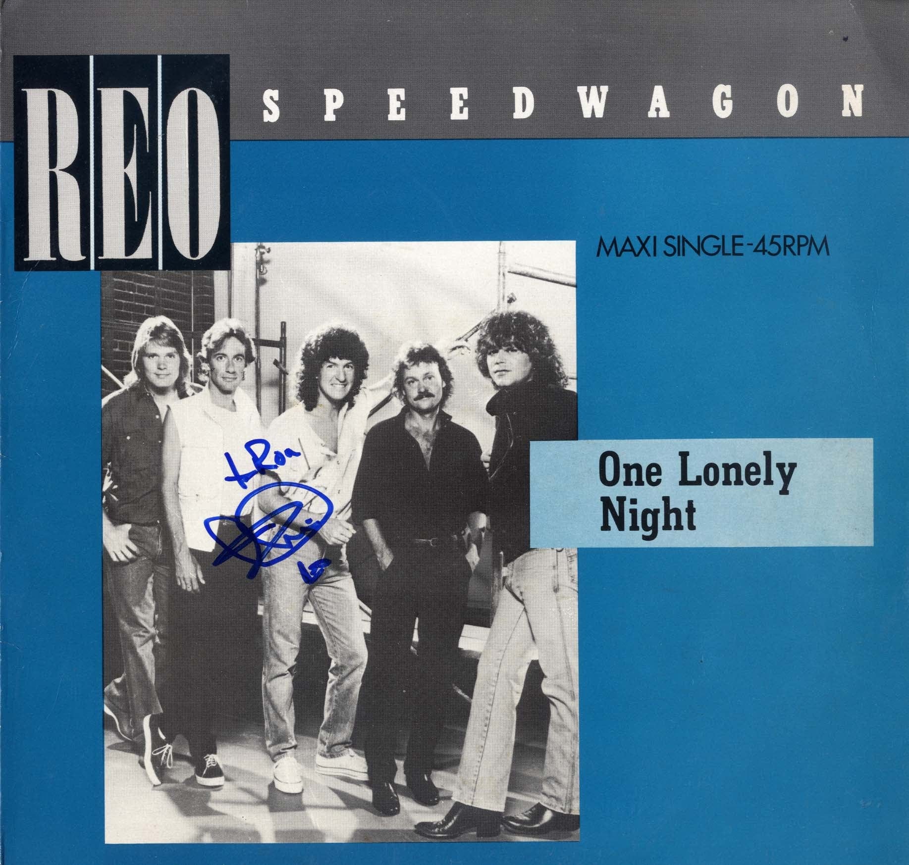 REO Speedwagon Autograph