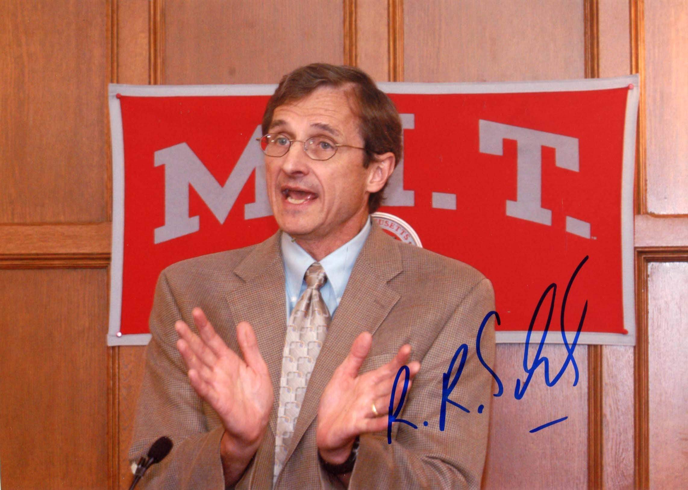 Schrock, Richard R. autograph