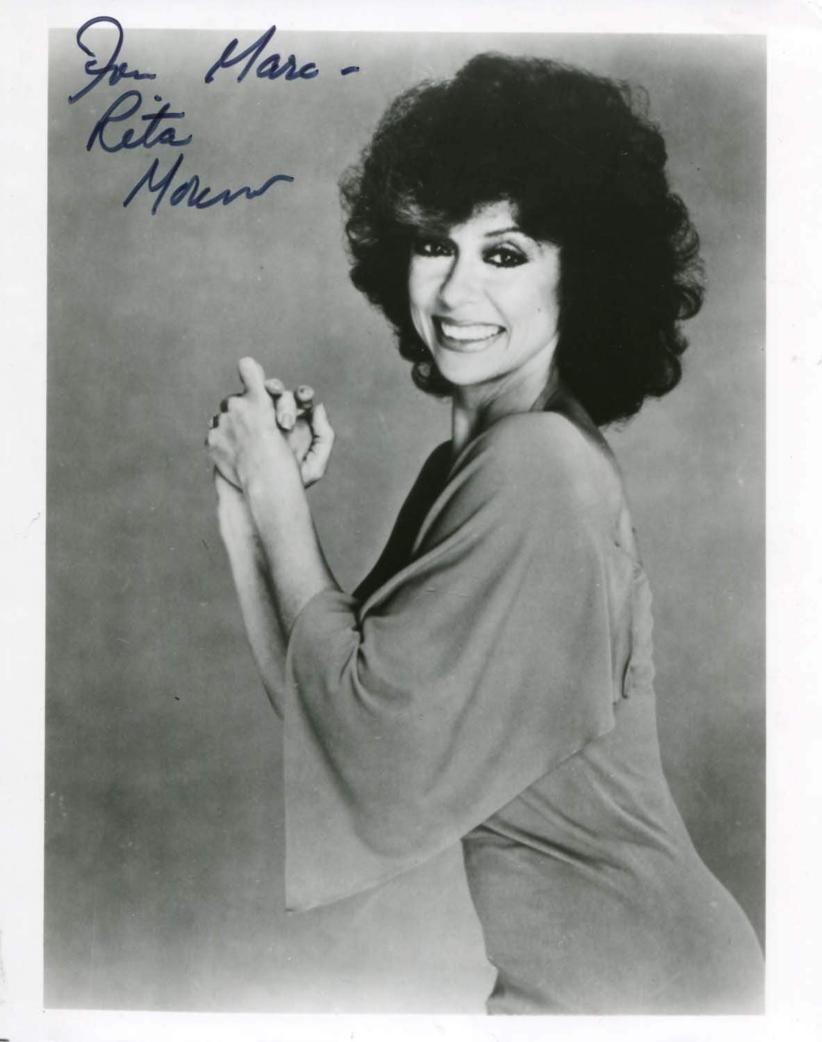 Rita Moreno autograph | Signed photograph