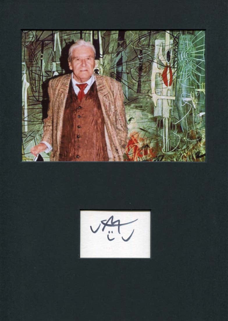 Roberto Sebastián Antonio Matta Echaurren Autograph Autogramm | ID 7372188188821