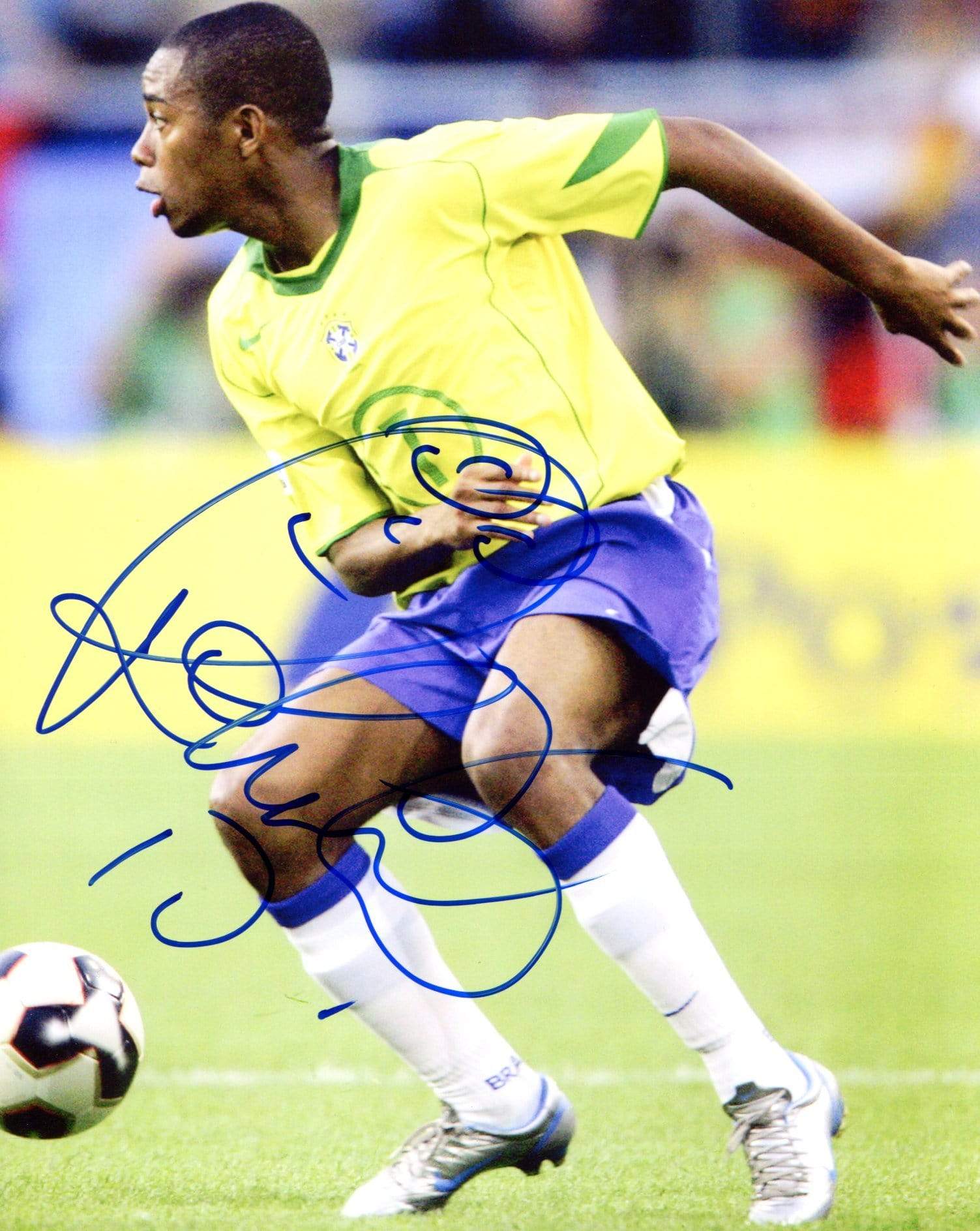 Robinho autograph