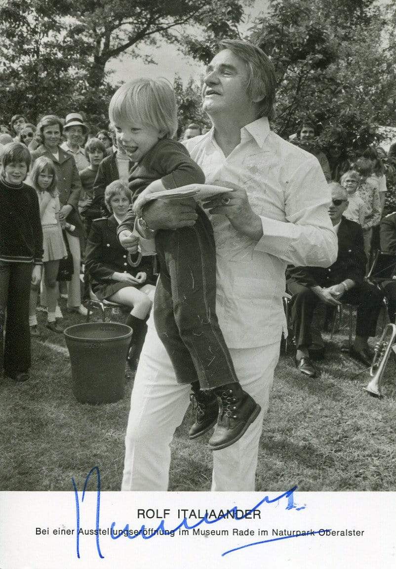 Italiaander, Rolf autograph