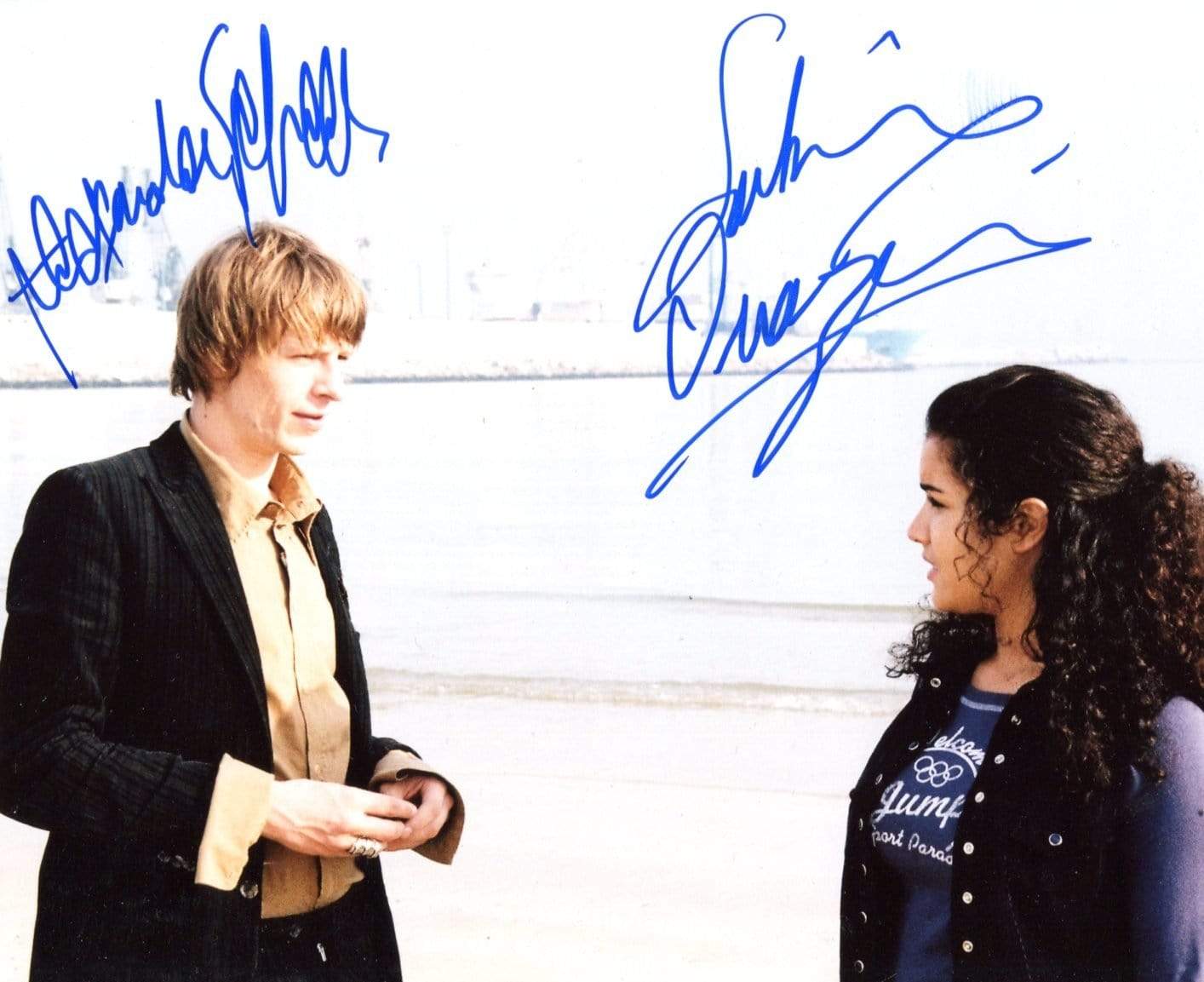 Ouazani, Sabrina & Scheer, Alexander autograph