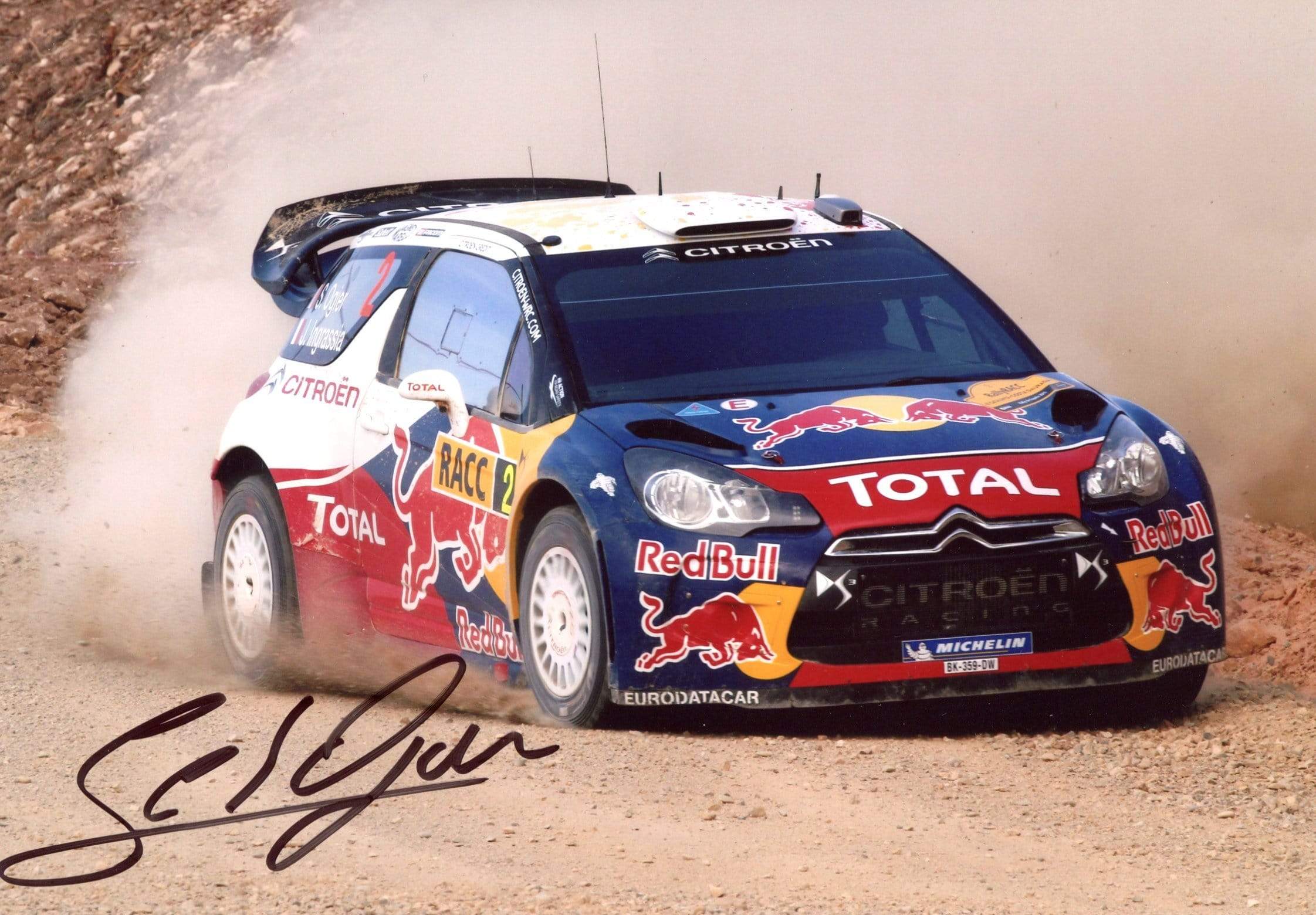 Sébastien Ogier Autograph Autogramm | ID 6798354514069