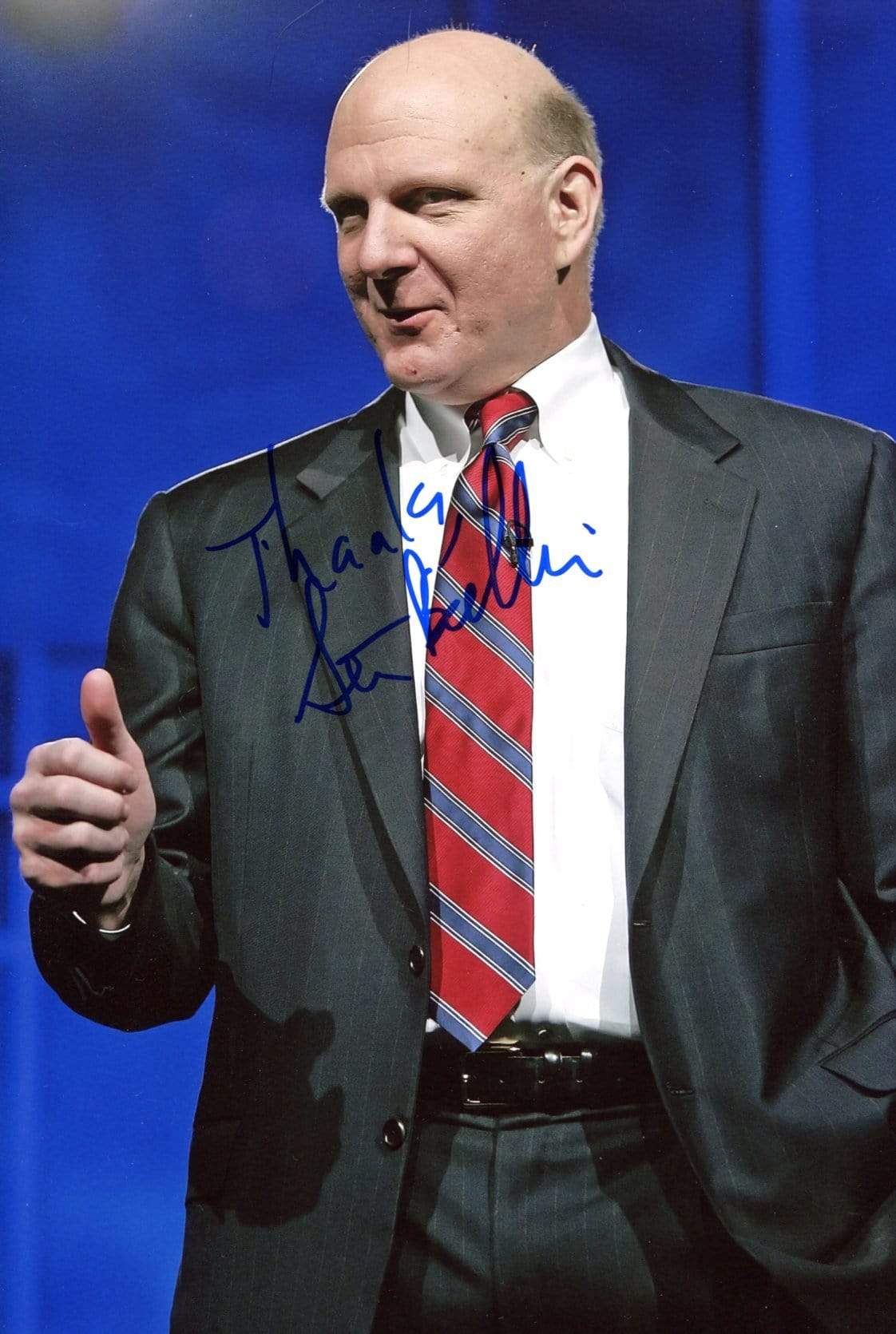 Ballmer, Steve autograph