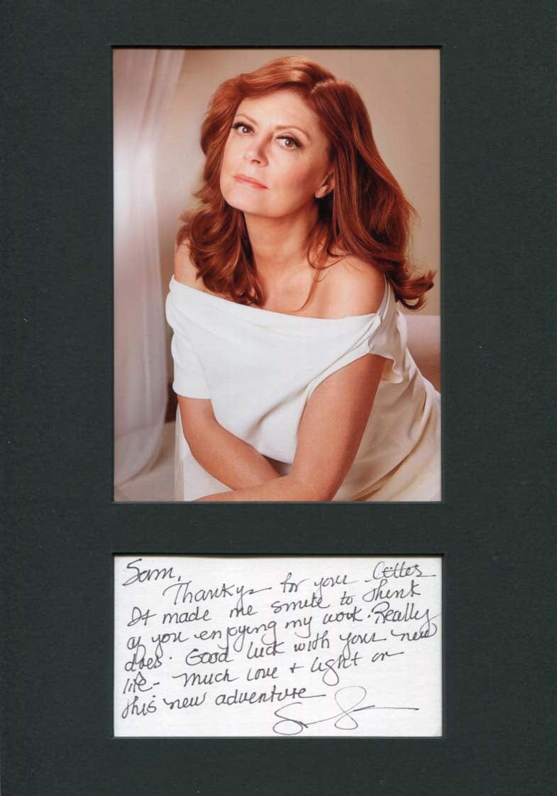 Susan Sarandon Autograph Autogramm | ID 7483562557589