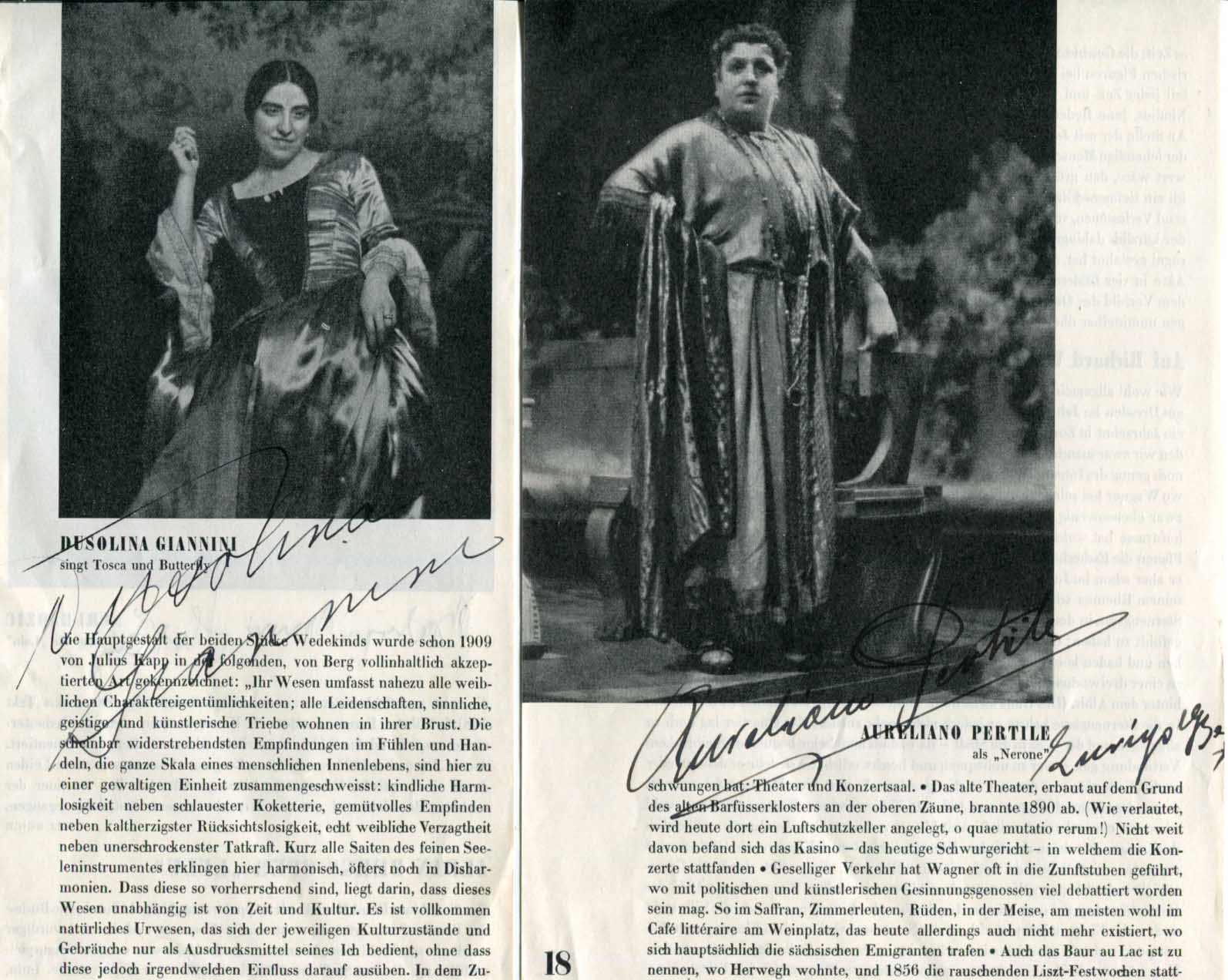 Tenors & Sopranos Autograph Autogramm | ID 7851720736917