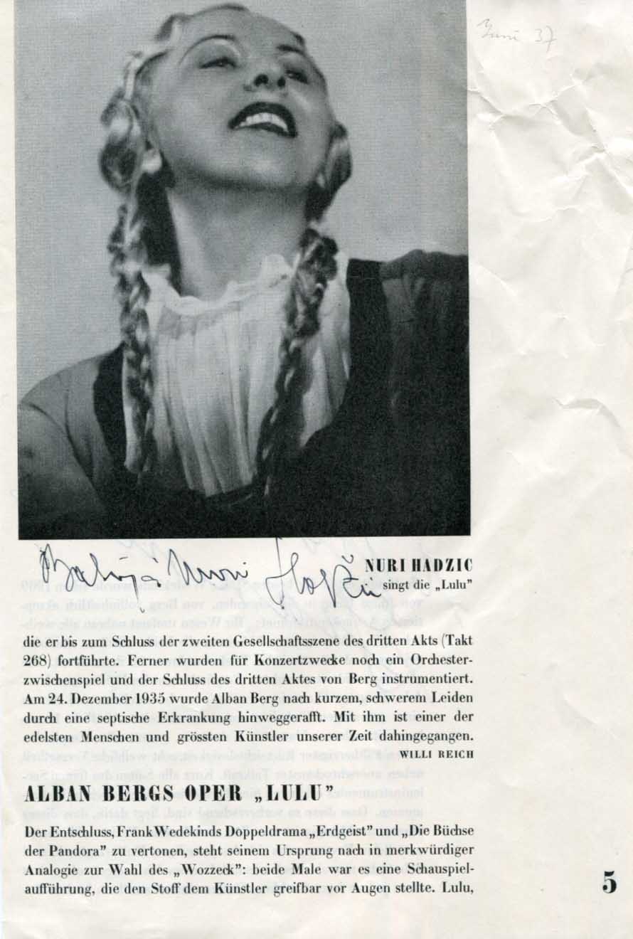 Tenors & Sopranos Autograph Autogramm | ID 7851720736917