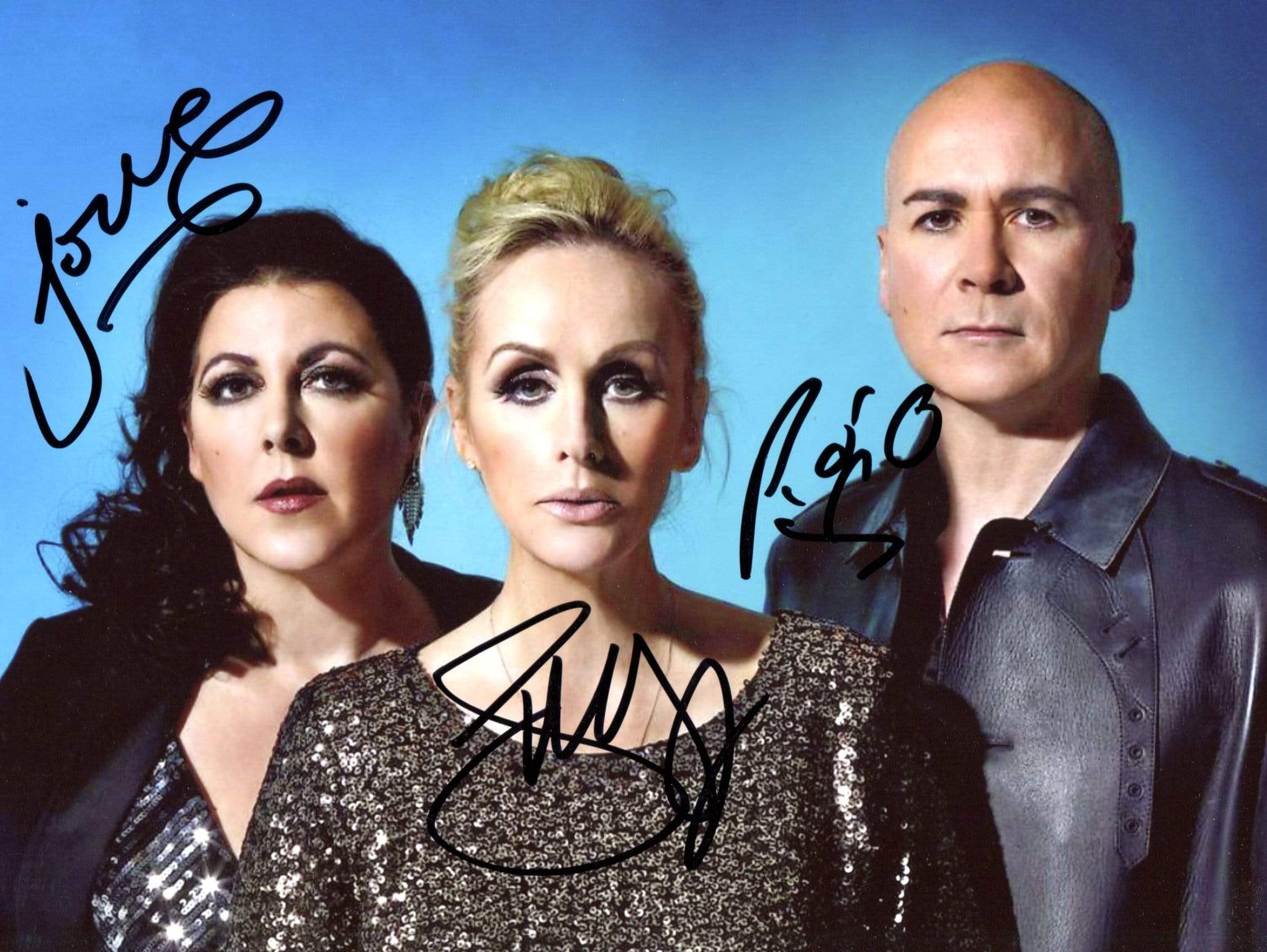 THE HUMAN LEAGUE autograph