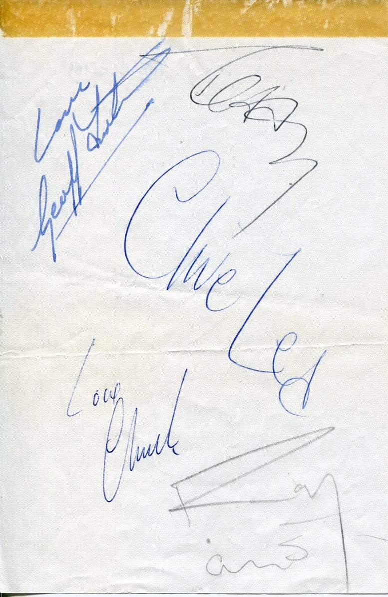 The Rockin' Berries autograph