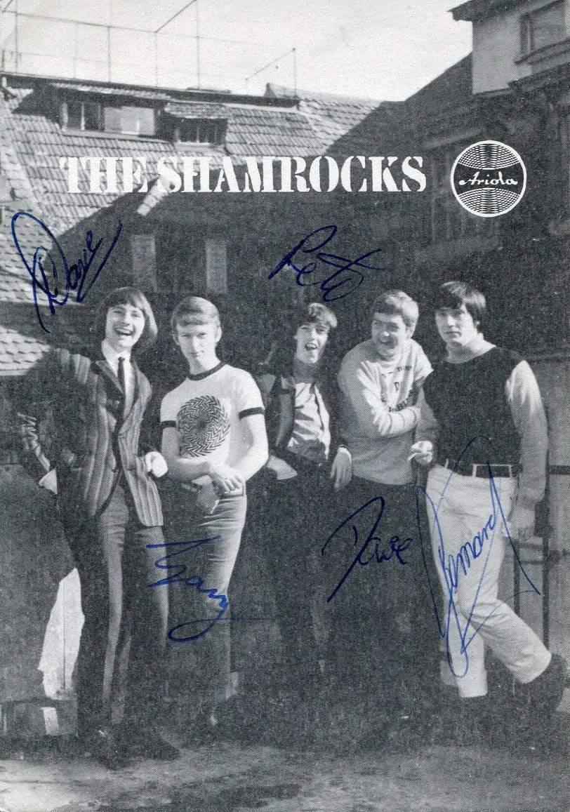 THE SHAMROCKS autograph