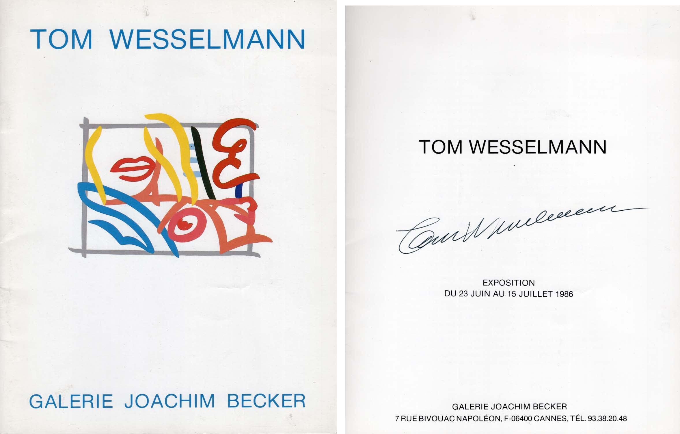 Thomas K. Wesselmann Autograph Autogramm | ID 7549975232661