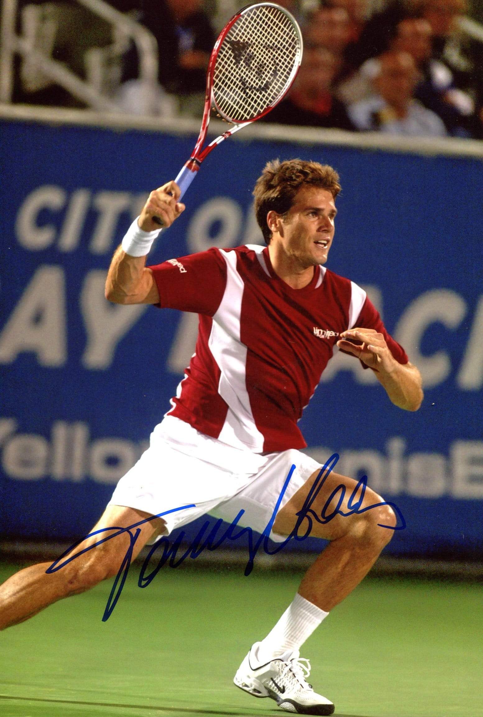 Haas, Tommy autograph