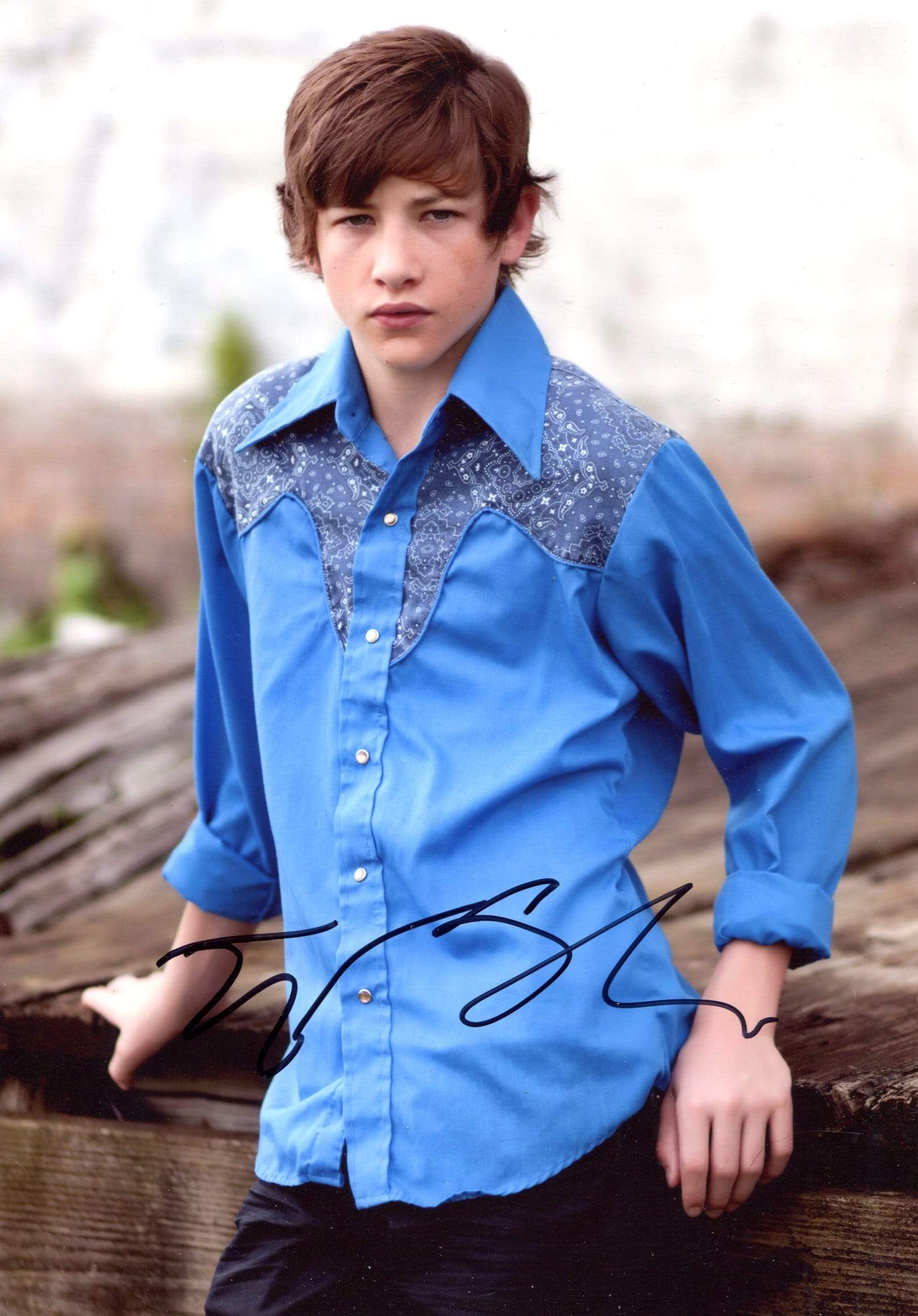 Tye Sheridan Autograph Autogramm | ID 6819032465557