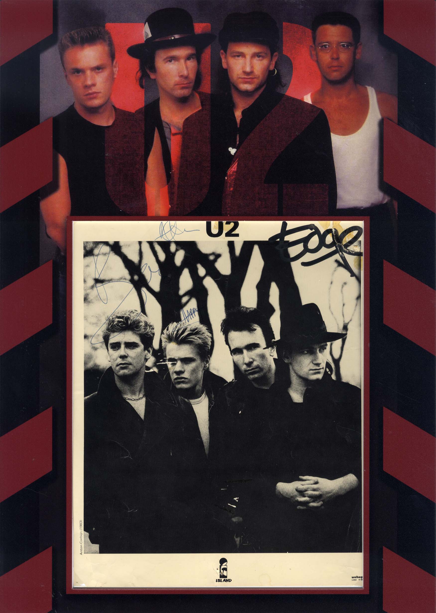 U2 Autogramme