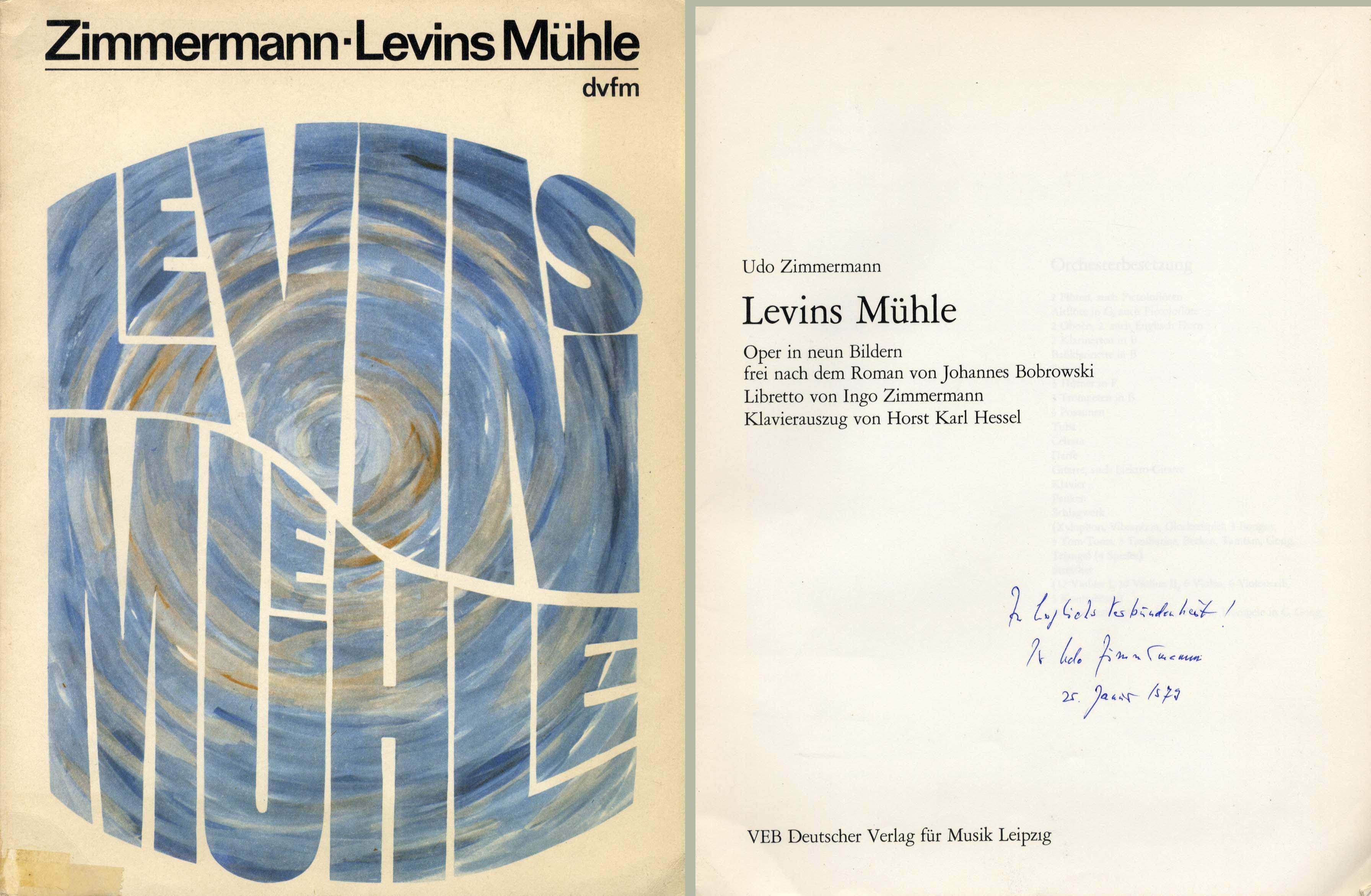 Zimmermann, Udo autograph