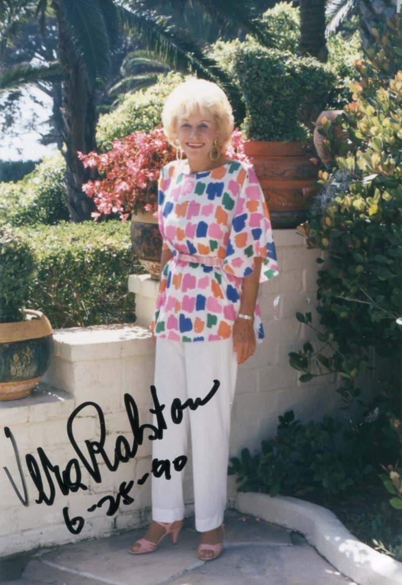 Ralston, Vera autograph
