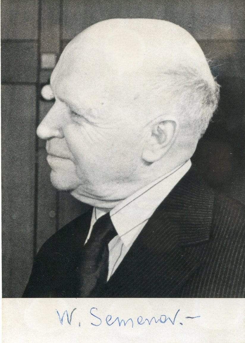 Semyonov, Vladimir autograph