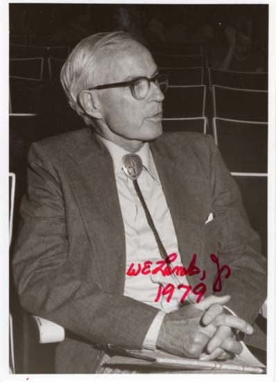 Willis Lamb Autograph
