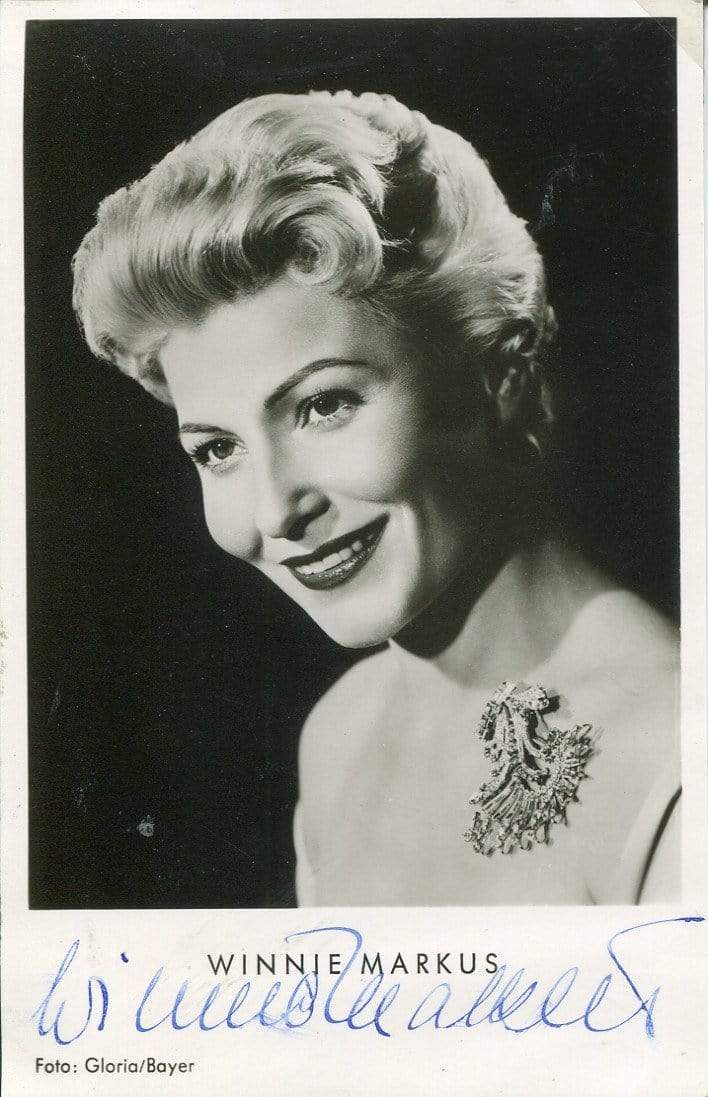 Markus, Winnie autograph