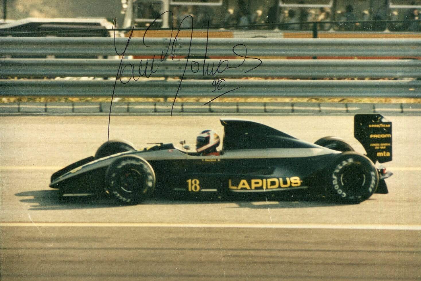 Dalmas, Yannick autograph