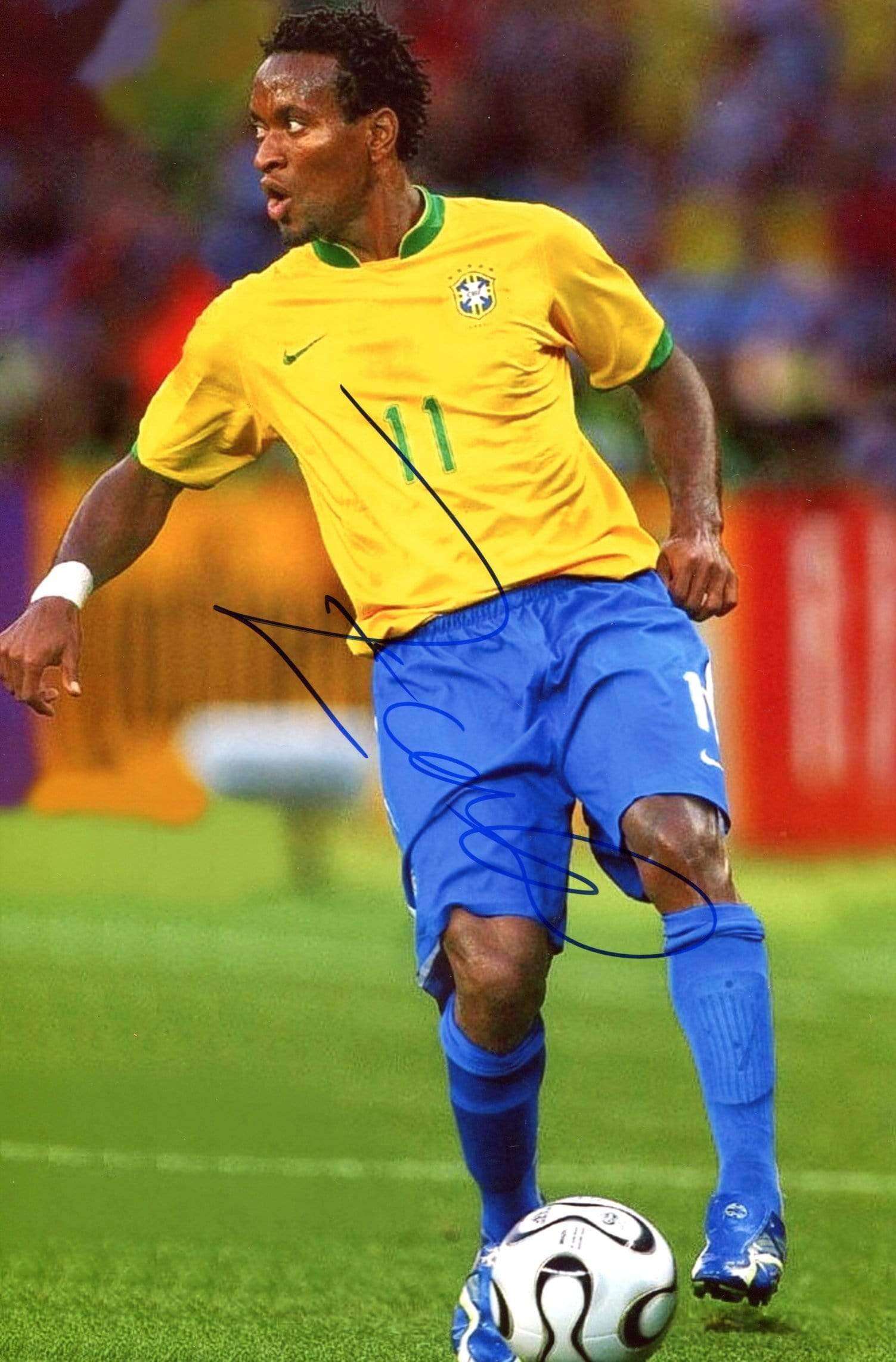 Ze Roberto autograph