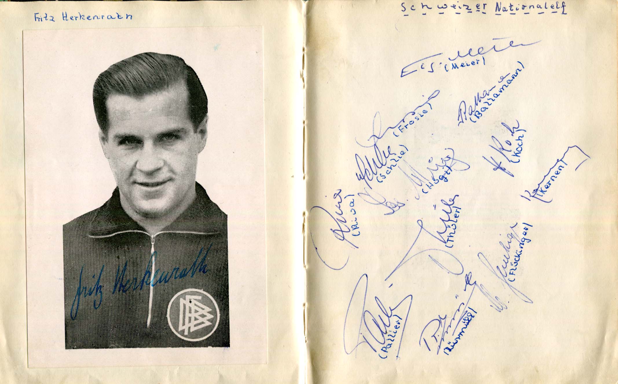 1950s Soccer Autographs