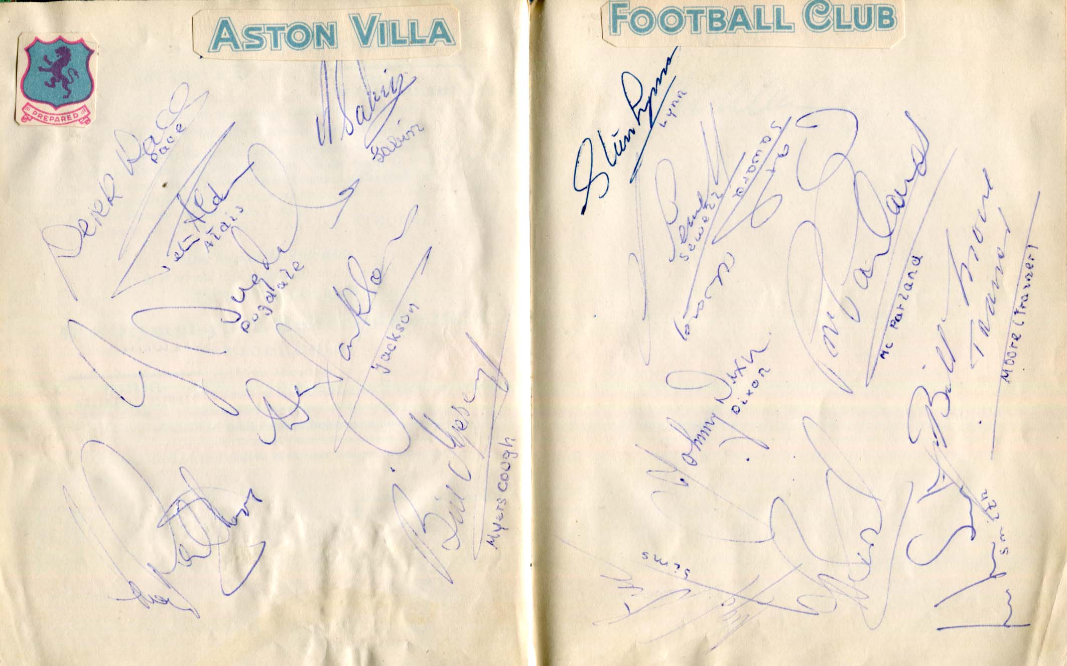 Vintage Soccer team members Autograph Autogramm | ID 8013867843733
