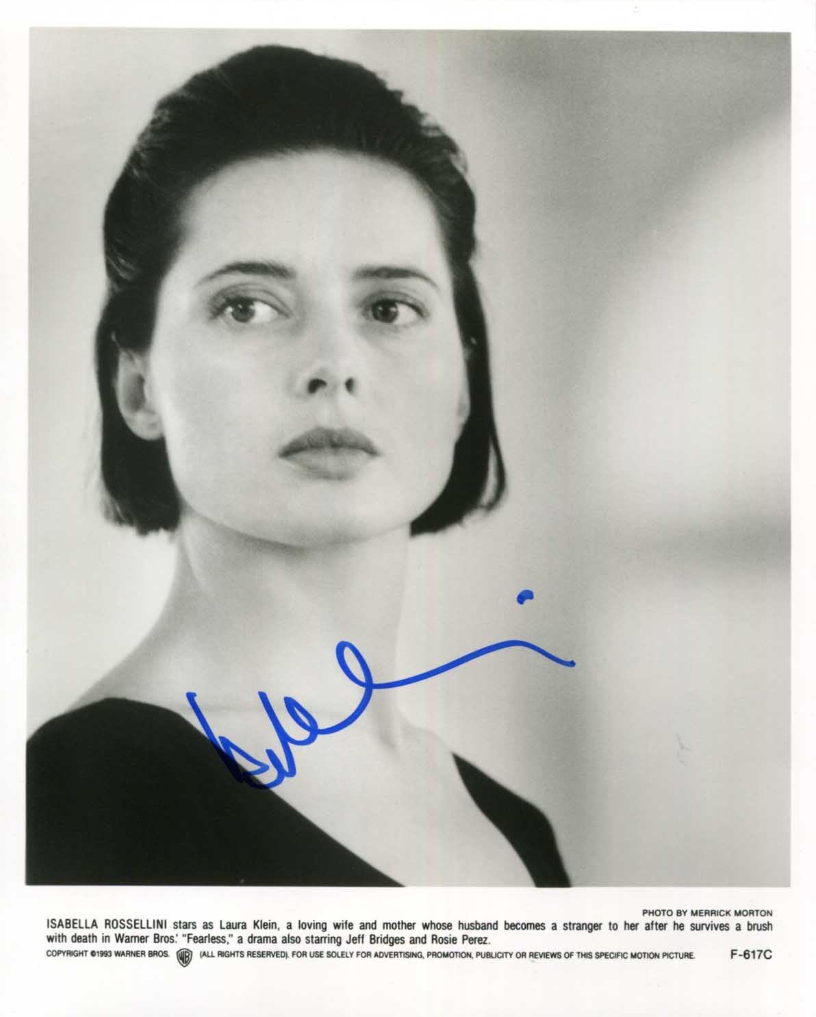 Isabella Rossellini Autograph Autogramm | ID 8523968544917