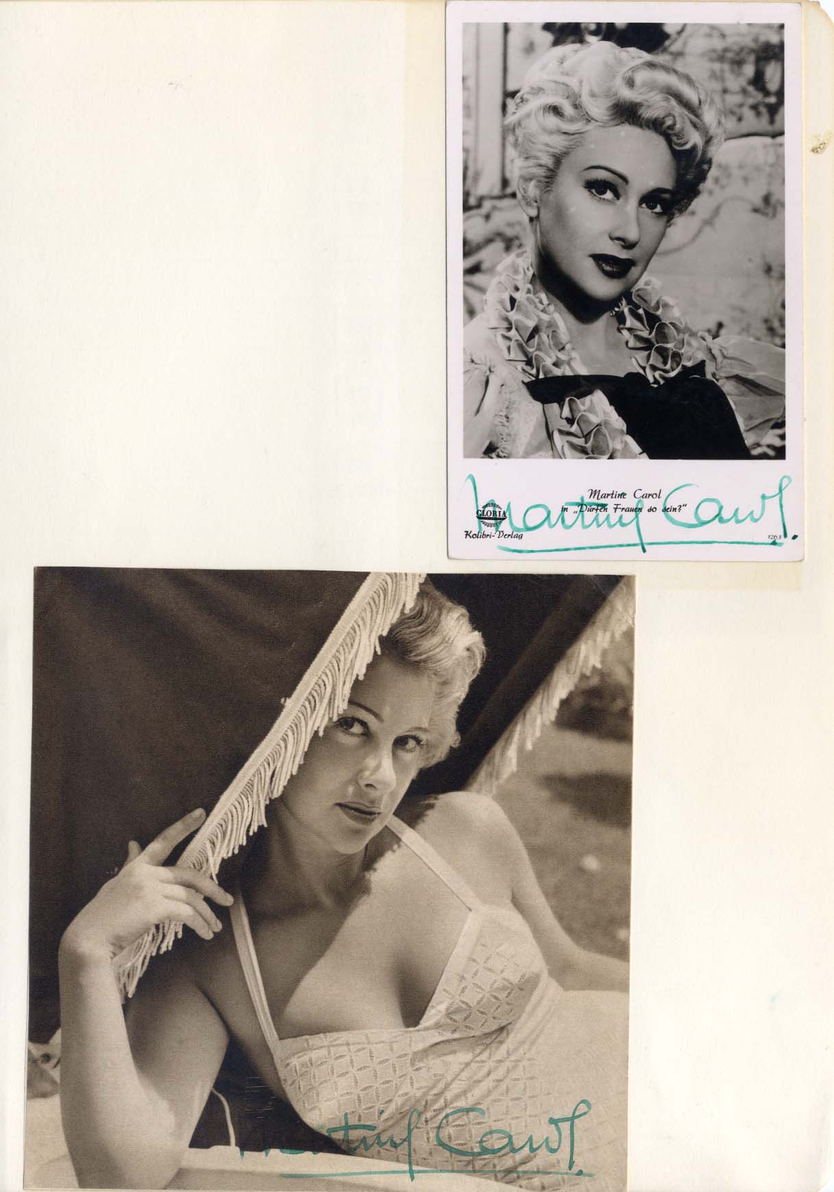 Martine Carol Autograph Autogramm | ID 8561735663765