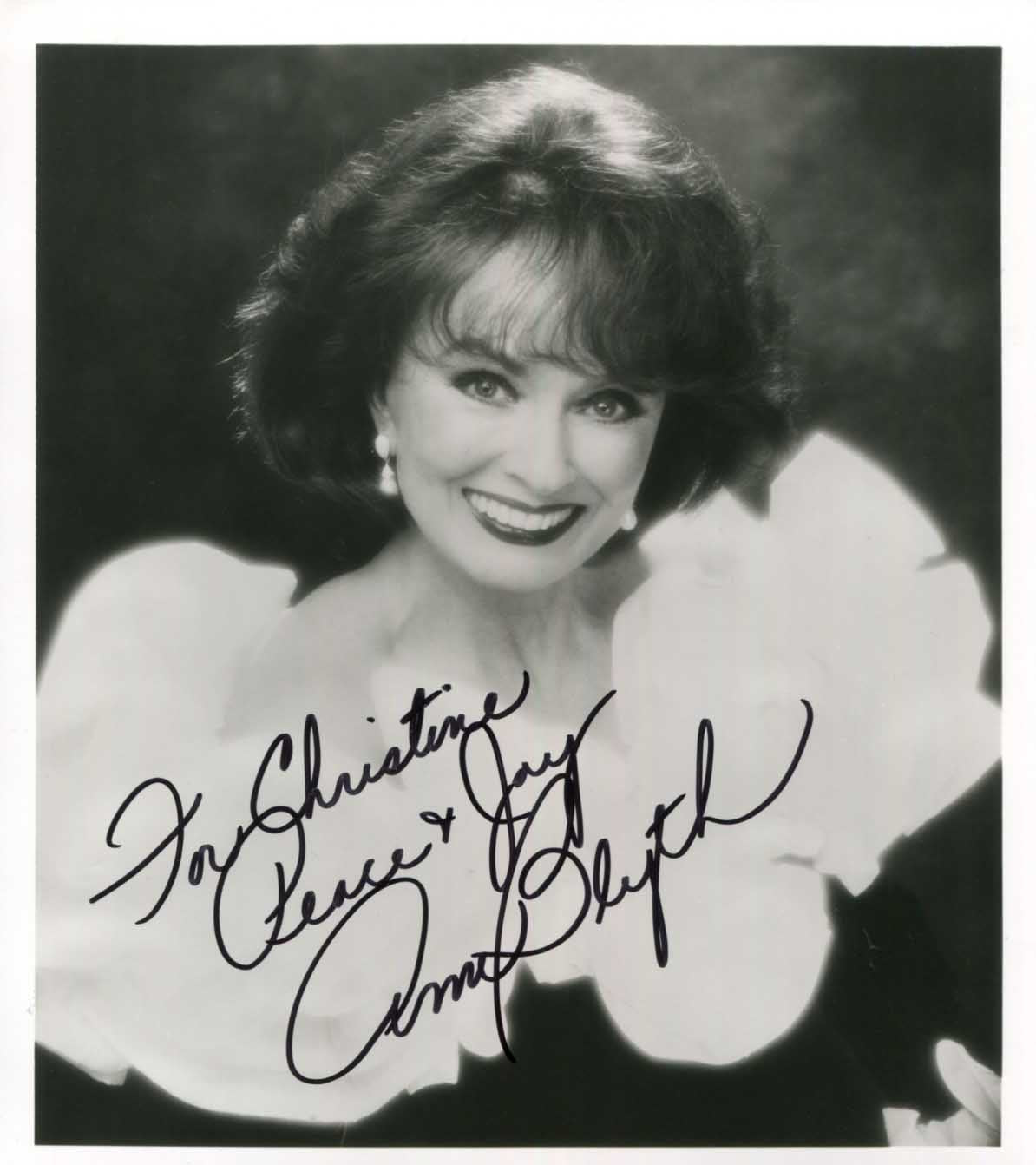 Ann Blyth Autograph Autogramm | ID 8574103126165