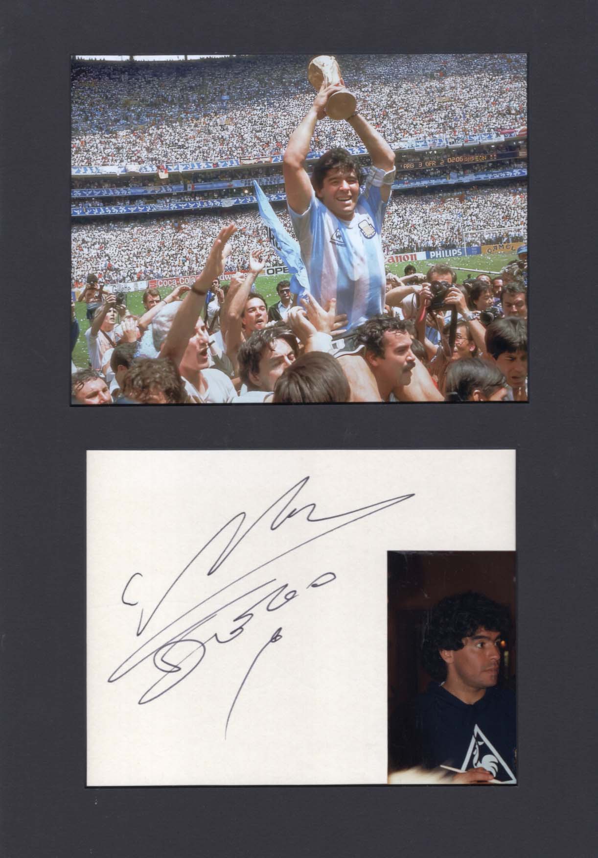 Diego Maradona Autograph Autogramm | ID 8582973849749