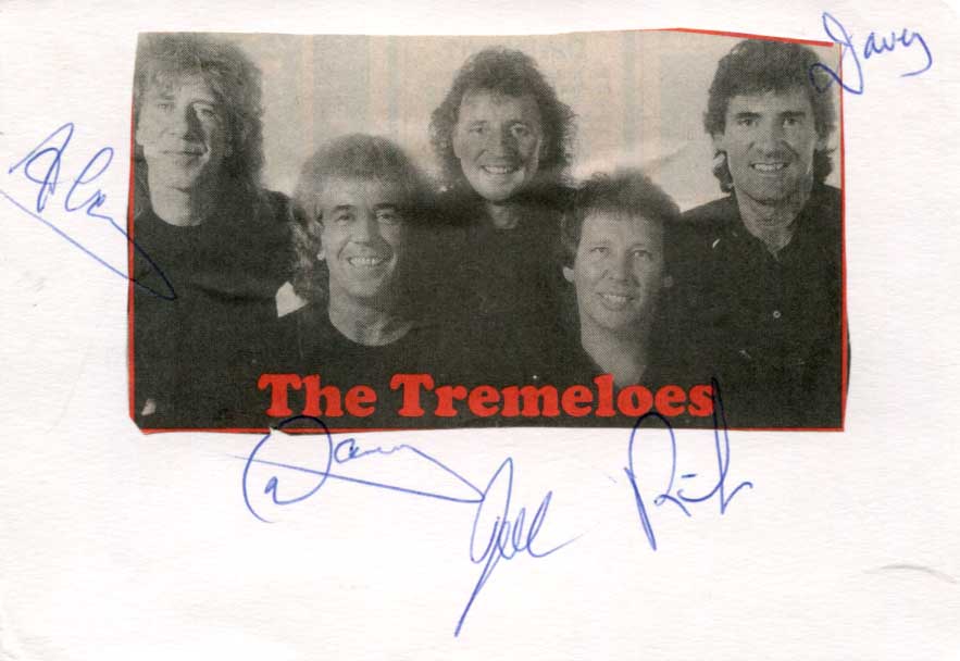  The Tremeloes Autograph Autogramm | ID 14881297170813