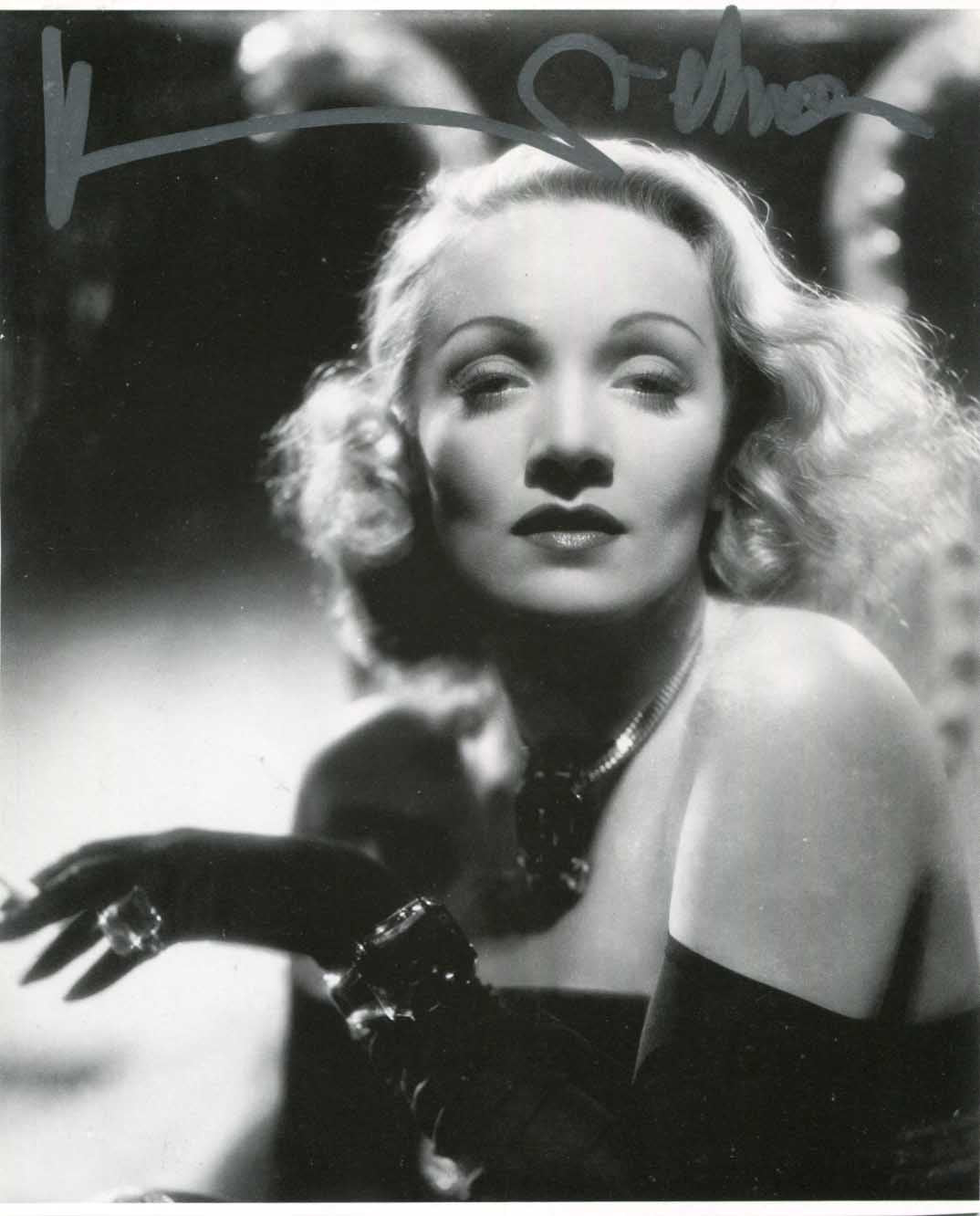 Marlene Dietrich Autograph Autogramm | ID 14888570618237