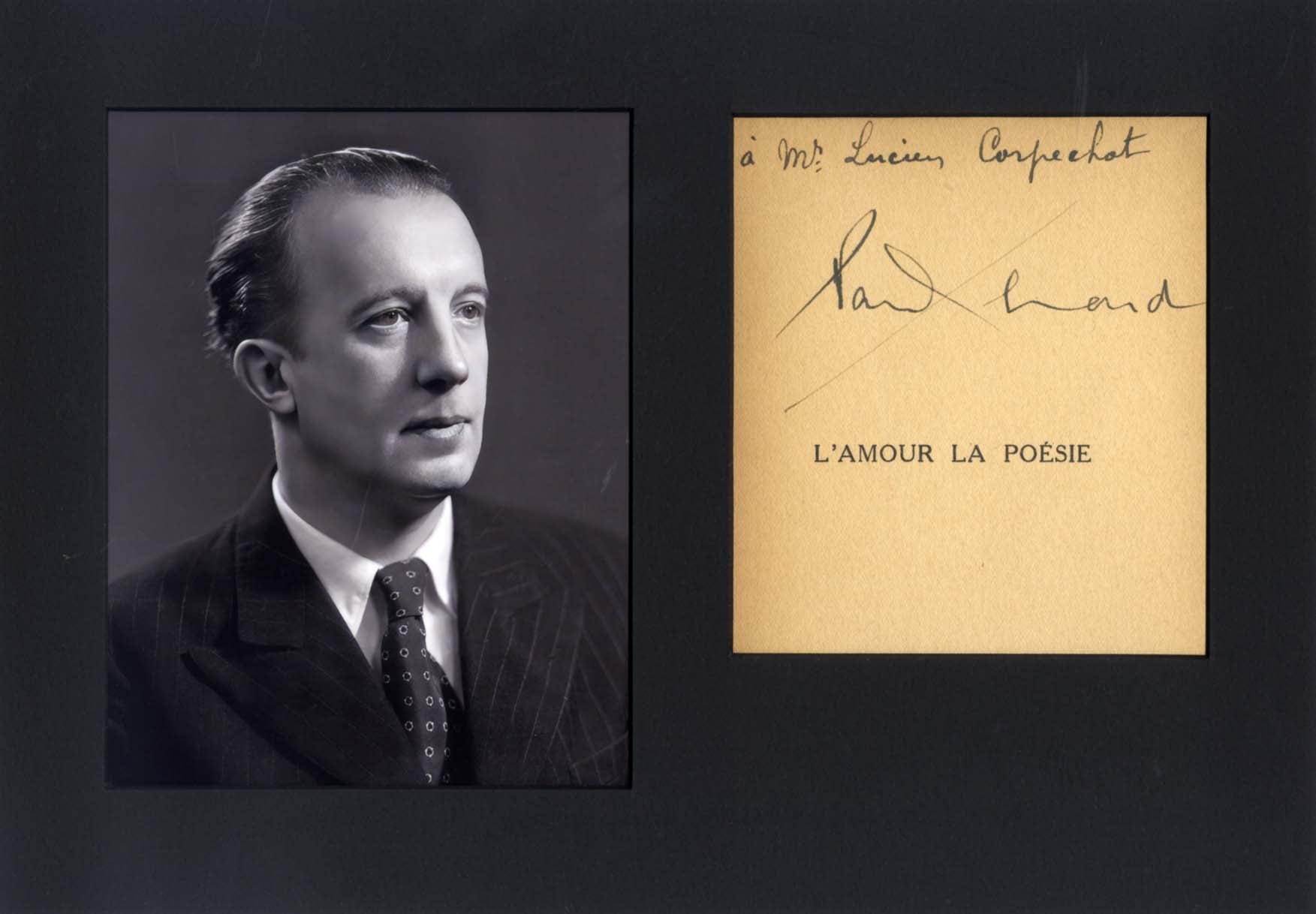 Paul Éluard Autograph Autogramm | ID 15034424787325