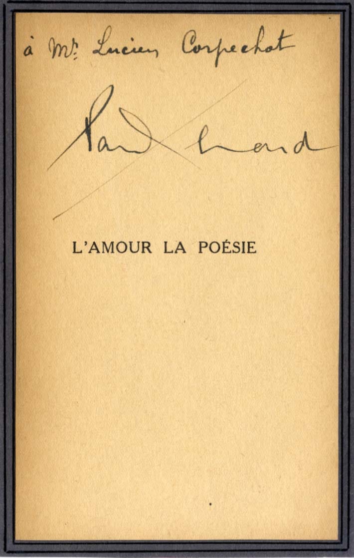 Paul Éluard Autograph Autogramm | ID 15034424787325