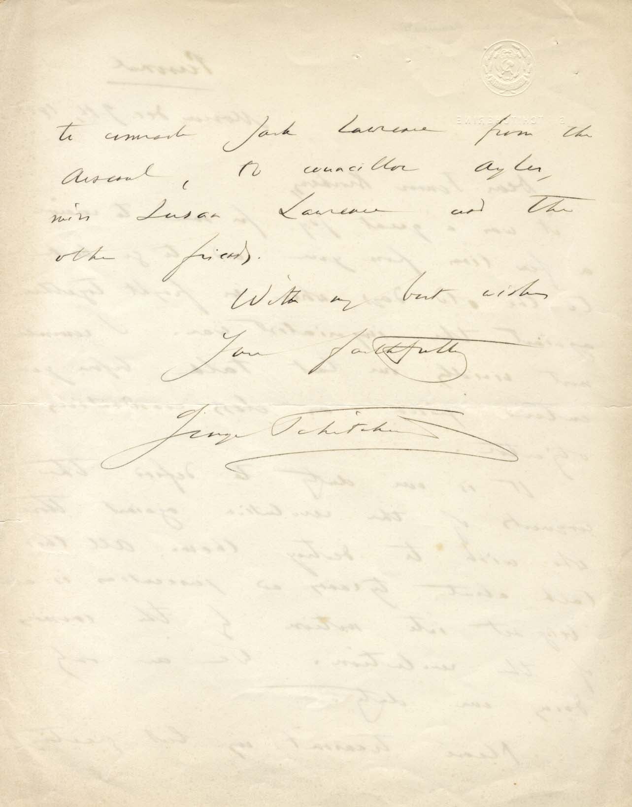 Georgy Chicherin Autograph