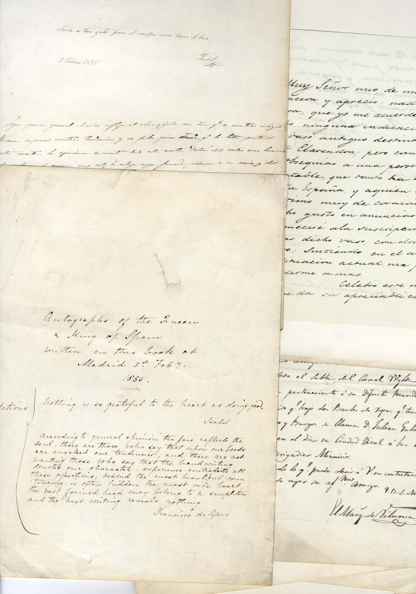 Spain Collection (23) Autographs