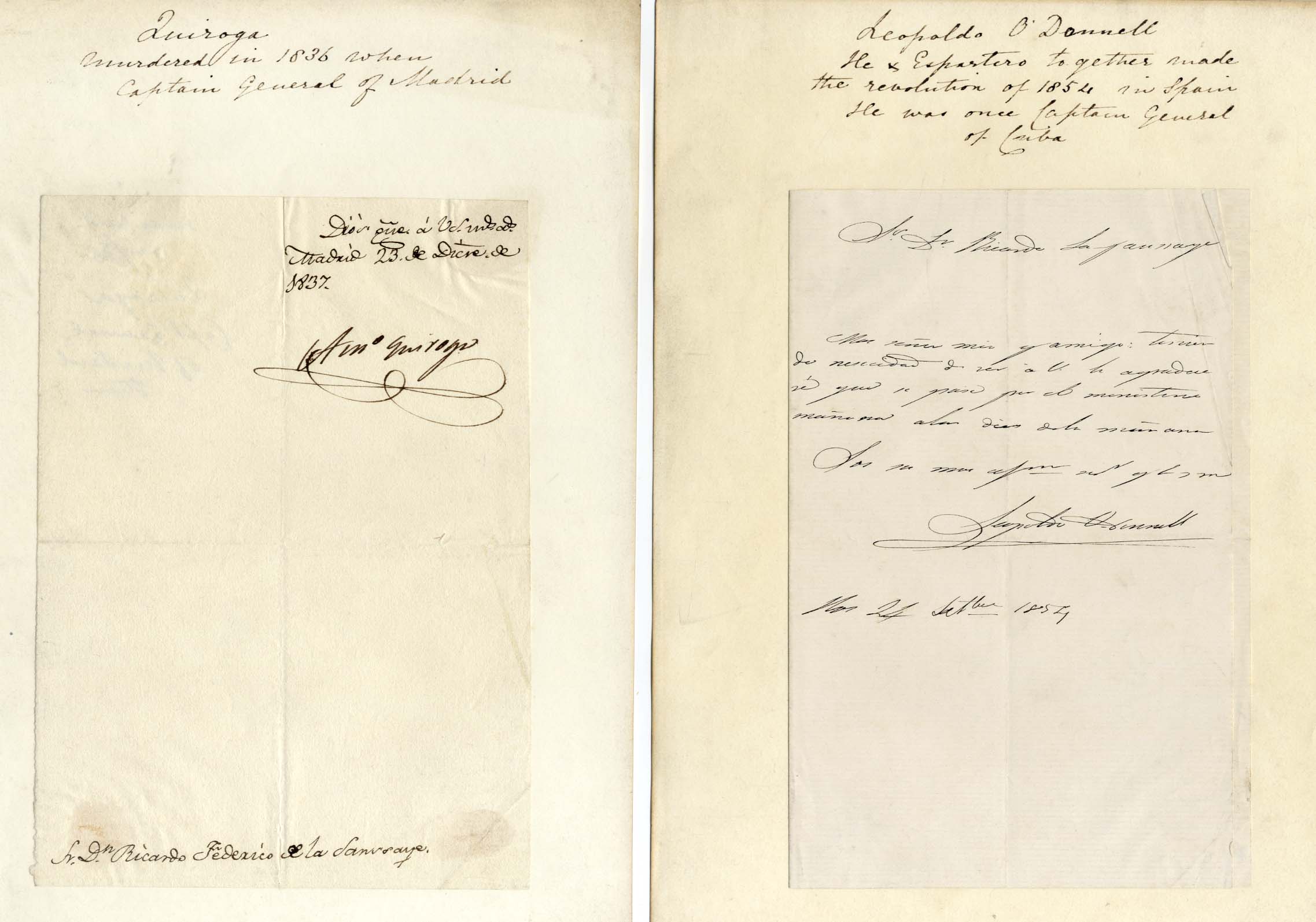 Spain Collection (23) Autographs