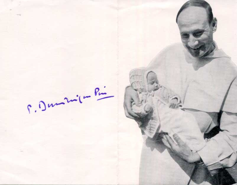 Dominique Pire Autograph Autogramm | ID 15424788922749