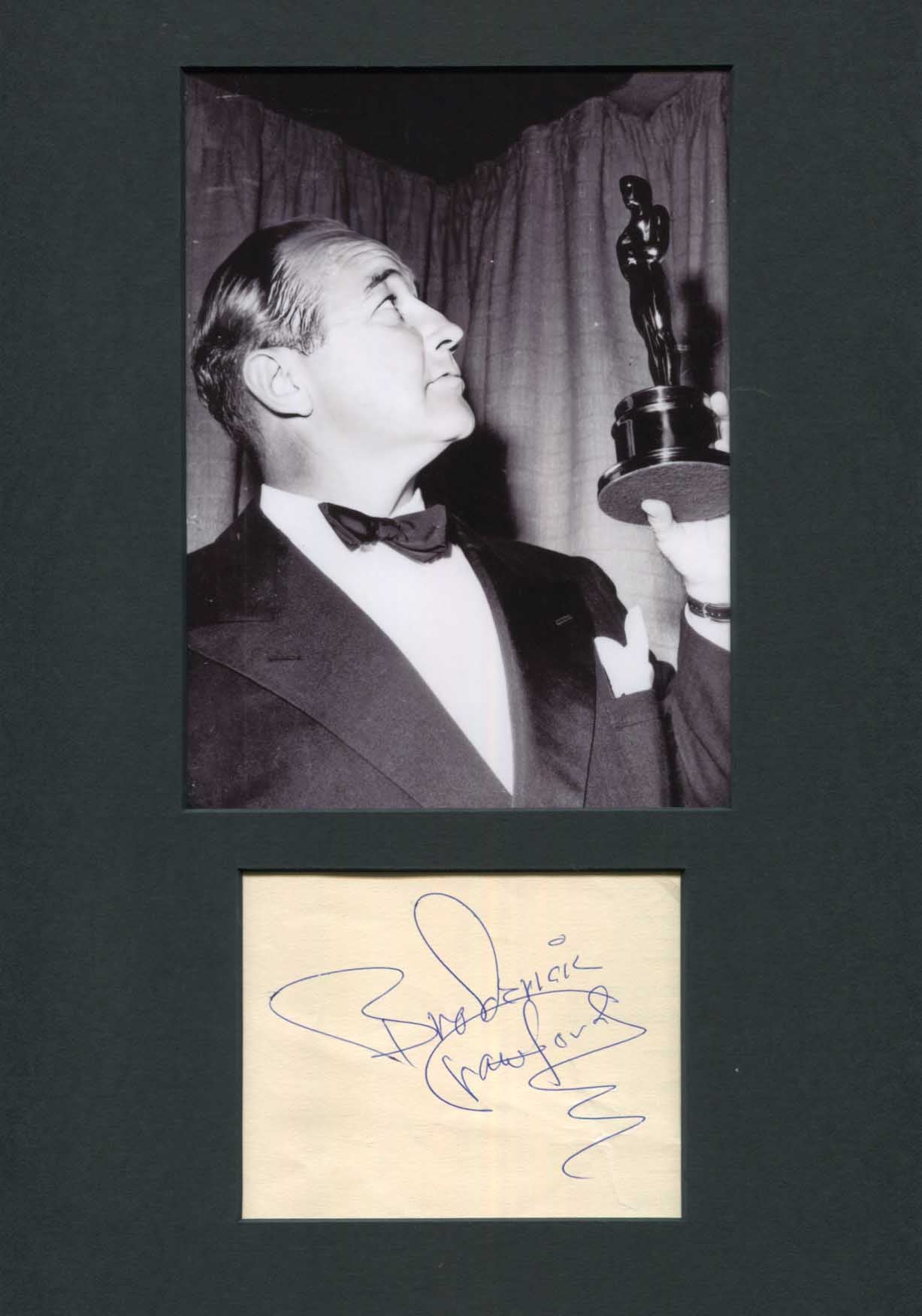 Broderick Crawford Autograph Autogramm | ID 15444289225085