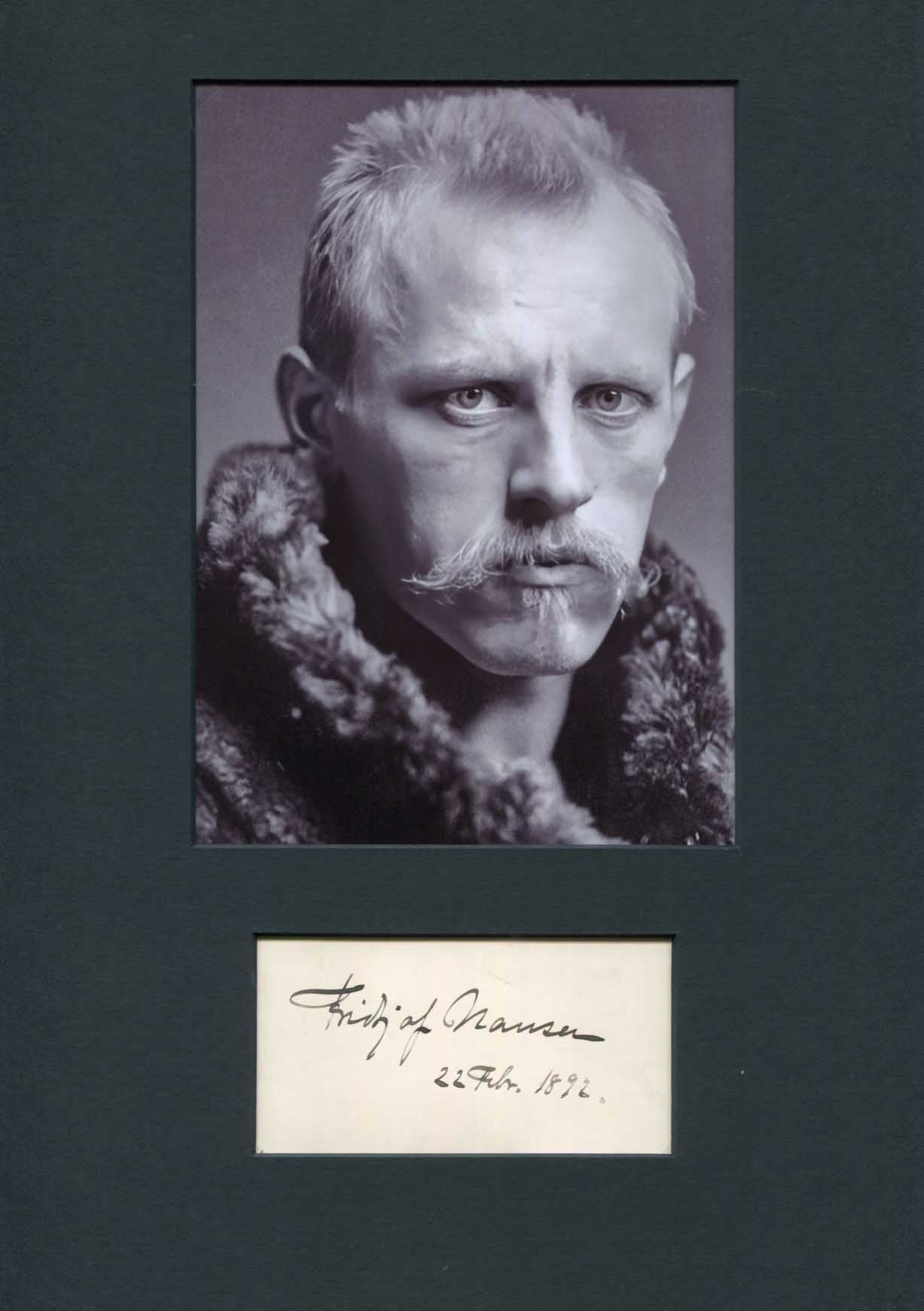 Fridtjof Nansen Autograph Autogramm | ID 15457969144189