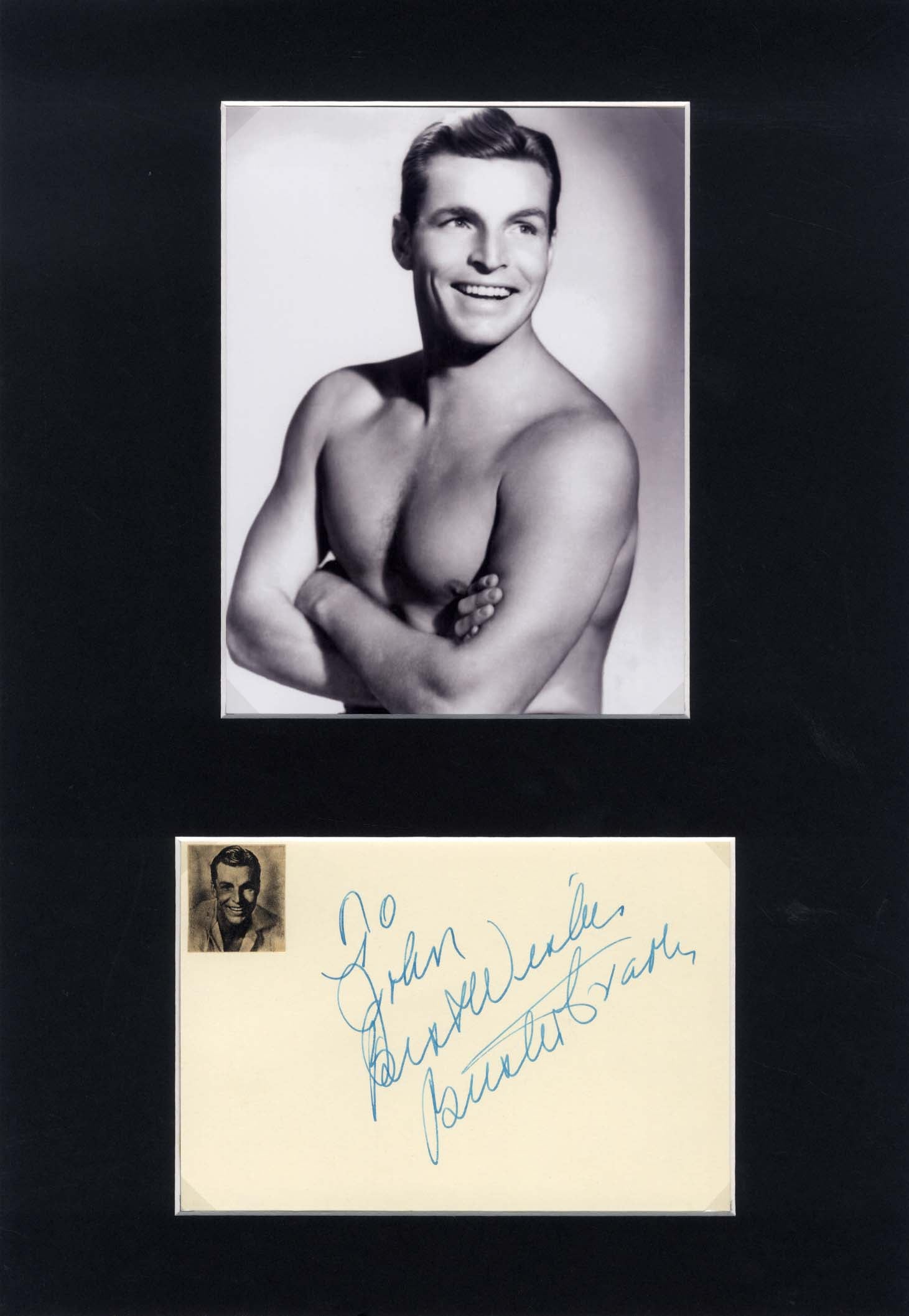 Buster Crabbe Autograph Autogramm | ID 15473185489277