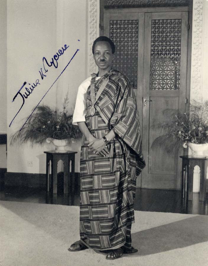 Julius Nyerere Autograph