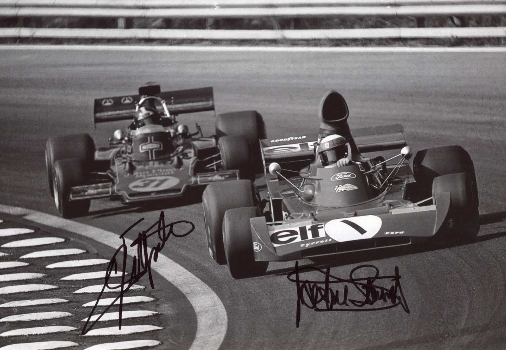 Jackie &amp; Emerson Stewart &amp; Fittipaldi Autograph Autogramm | ID 15480092262781
